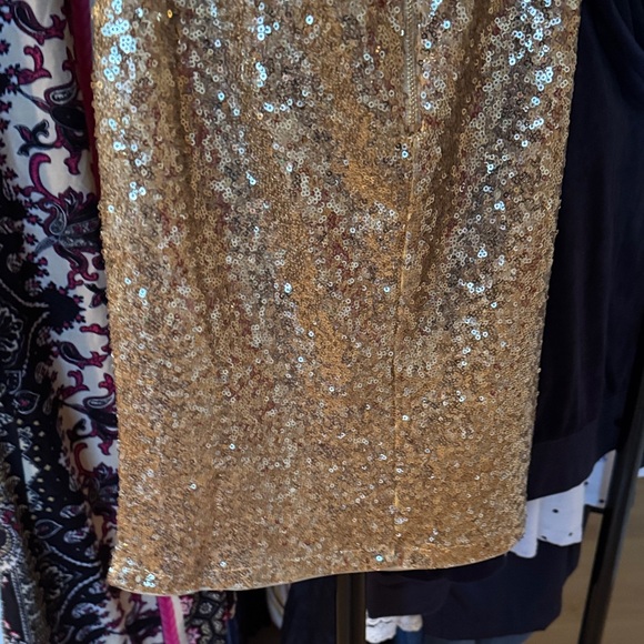 Gold Sequin Dress - Picture 7 of 9